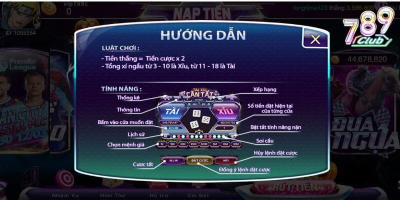 Tài xỉu 789club