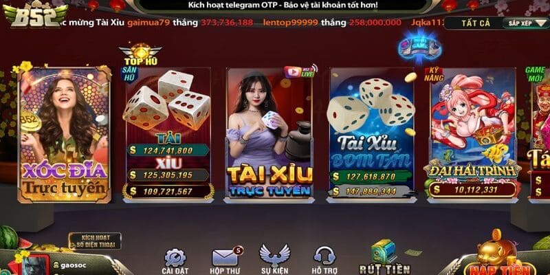 tài xỉu b52club